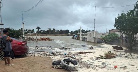 MEXICO: Huracán Polo deja lluvias Baja California y Sonora
