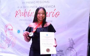 Uasdiana de Nagua representa a RD en premio Rubén Darío 2026
