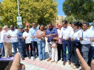 Inauguran plaza cívica en Neiba con inversión RD$30 millones