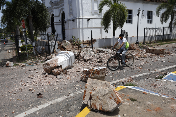 Otro terremoto de magnitud 6,4 sacude el sur de Panamá imagen