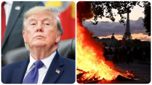 Trump: Francia está en llamas y destrozada por la inmigración Trump: Francia está en llamas y destrozada por la inmigración