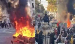Violentas protestas contra el alto costo de vida en Francia