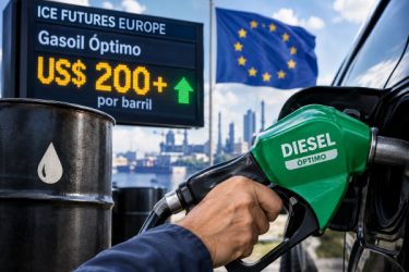 El gasoil óptimo supera los US$200 por barril en Europa El gasoil óptimo supera los US$200 por barril en Europa