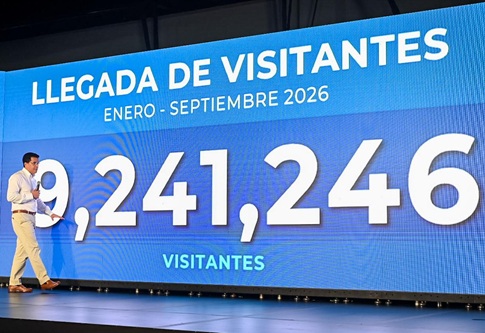 Turismo R. Dom. crece 7,5 % y alcanza 9,2 millones visitantes Turismo R. Dom. crece 7,5 % y alcanza 9,2 millones visitantes