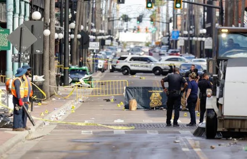 2 muertos y decenas detenidos en tiroteo en Los Ángeles EEUU