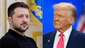 Zelenski tacha de  injusto» que Trump lo culpe por alza diésel