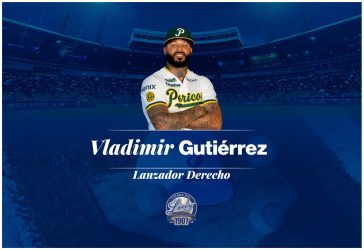 Vladimir Gutiérrez regresa a los Tigres del Licey como refuerzo