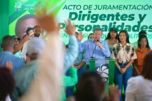 Leonel encabeza este domingo juramentación en San Cristóbal