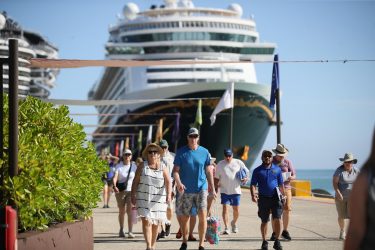 Este martes llegaron a P. Plata cruceros con 17,491 personas