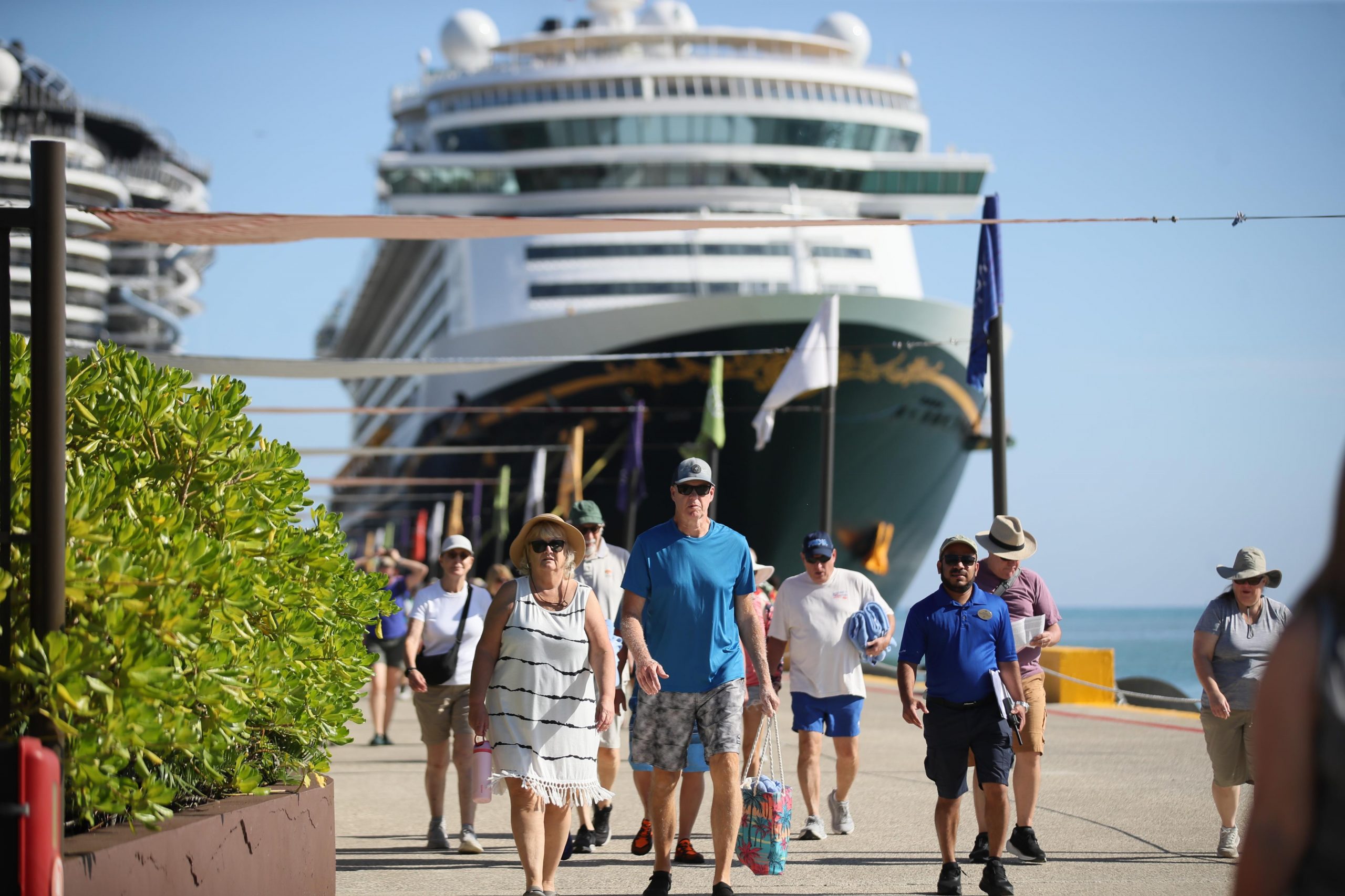 Este martes llegaron a P. Plata cruceros con 17,491 personas