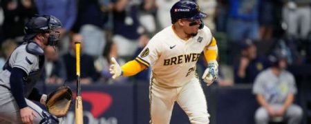 Cerveceros arrancan con triunfo sobre Rays en la Serie Mundial Cerveceros arrancan con triunfo sobre Rays en la Serie Mundial