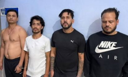 Encarcelan a 4 colombianos por asaltos en zonas Piantini y Naco