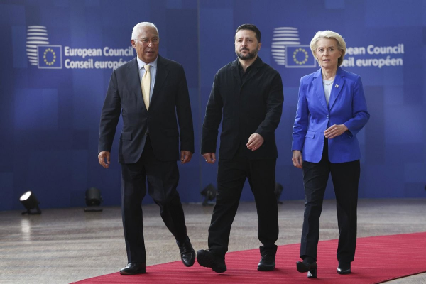 Zelenski agradece respaldo de los líderes de la Unión Europea