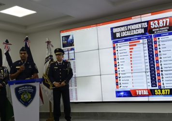 Policía reporta más de 53,000 órdenes de captura pendientes